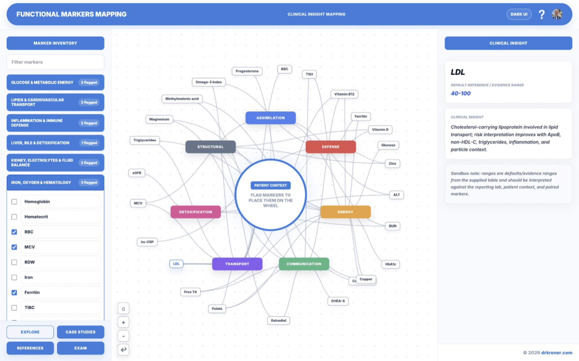 Labnodes screen 1